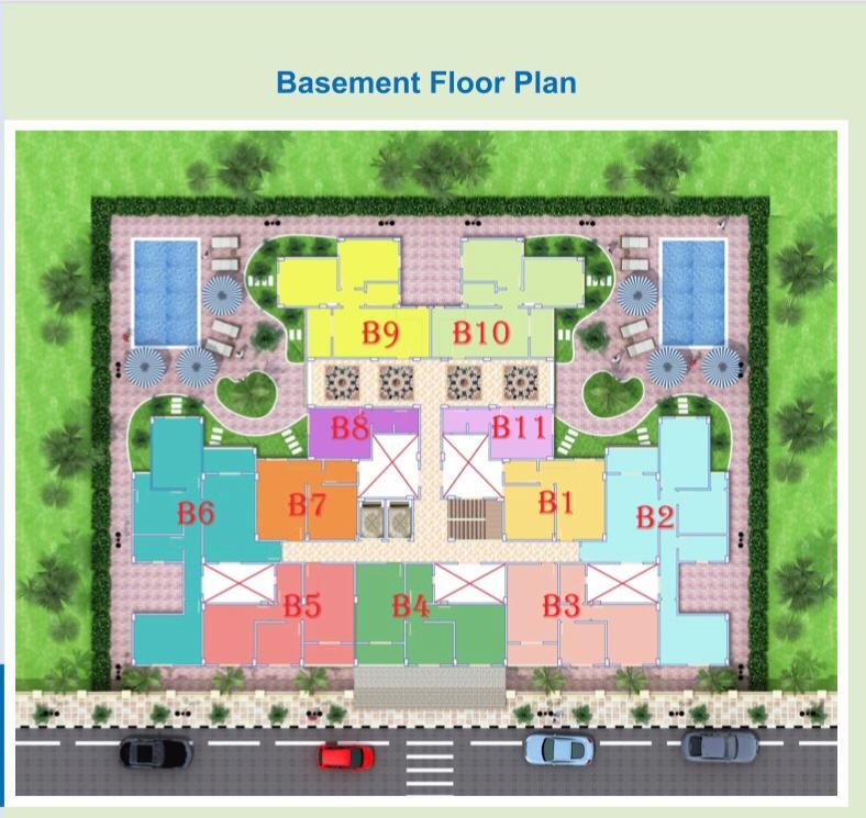 B floor plan